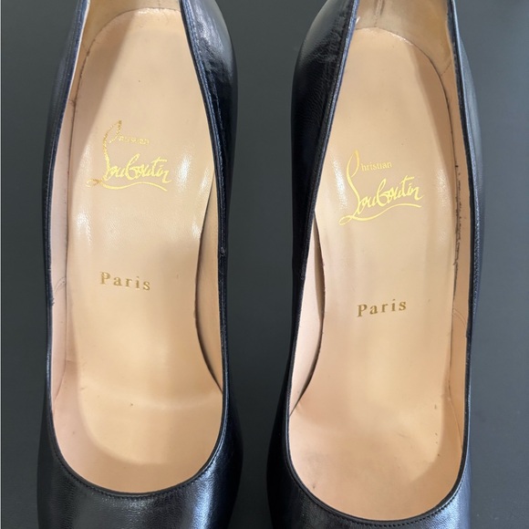 👠 Christian Louboutin Black Leather Platform Pumps main image 10